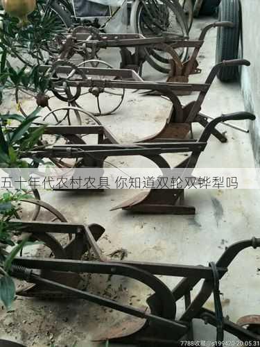 五十年代农村农具 你知道双轮双铧犁吗第1张-蔬菜基地绿色种植产业带 五十年代农村农具 你知道双轮双铧犁吗