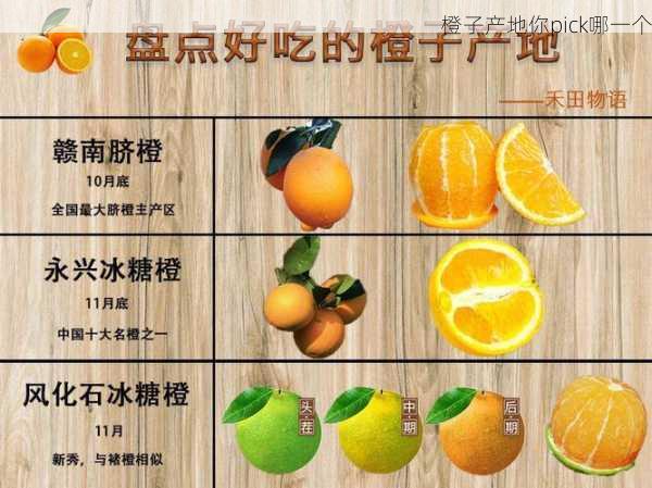 橙子产地你pick哪一个第1张-蔬菜基地绿色种植产业带 橙子产地你pick哪一个