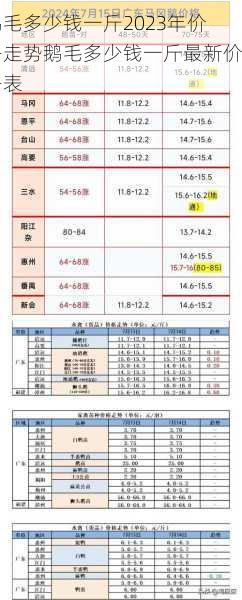鹅毛多少钱一斤2023年价格走势鹅毛多少钱一斤最新价格表第2张-蔬菜基地绿色种植产业带 鹅毛多少钱一斤2023年价格走势鹅毛多少钱一斤最新价格表