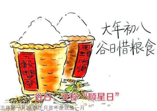正月是一月吗 那正月是不是就是一月第2张-蔬菜基地绿色种植产业带 正月是一月吗 那正月是不是就是一月